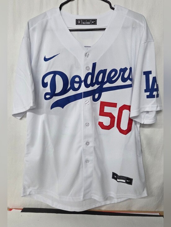 Nike Other - Nike Men's Los Angeles Dodgers Mookie Betts #50 White Home Stadium Jersey